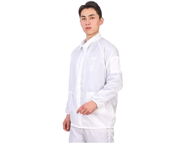 翻領衣褲分離式無塵衣 